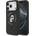 KARL LAGERFELD Дизайнерски силиконов кейс с MagSafe за iPhone 17 Pro - Karl Lagerfeld Liquid Silicone Karl and Choupette Heads MagSafe Case (черен) (KLHMP17LSCMKCRHK)