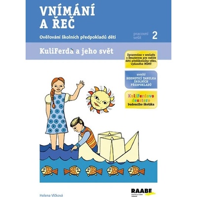 Vnímání a řeč Pracovní sešit 2 Romana Růžičková; Helena Vlčková