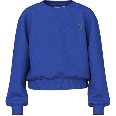 NAME IT Блуза nkfviluna ls short boxy sweat bru o1