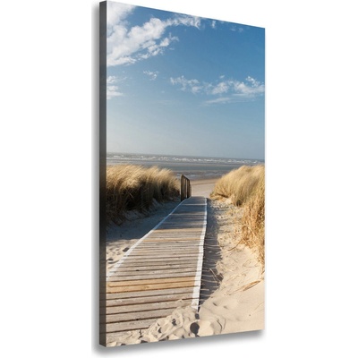 Vertikálny foto obraz na plátne Chodník na pláž 50x100 cm
