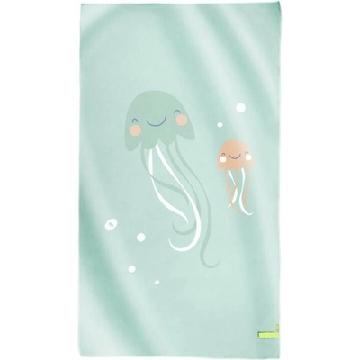 Saro Baby Mikrovláknová osuška 90 × 160 cm Jellyfish