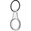 FIXED TPU pouzdro s kroužkem Pure pro Apple AirTag čiré FIXPU-756