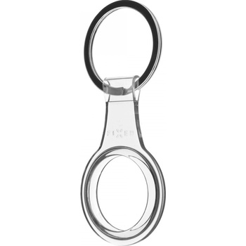 FIXED TPU pouzdro s kroužkem Pure pro Apple AirTag čiré FIXPU-756
