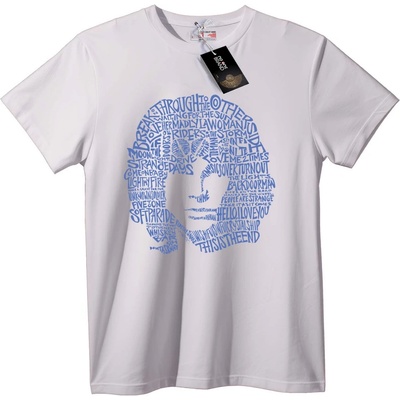 NOONEBRAND Тениска Калиграмен Череп - 3XL, Black