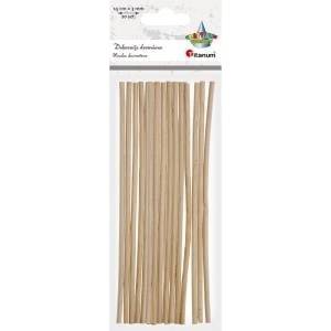 TITANUM Wooden sticks straddling decorations 3x150mm 20pcs