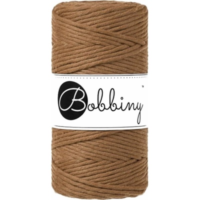 Bobbiny Macrame Cord 3 mm 100 m Caramel Špagát