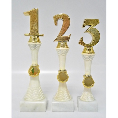 VIZINGR Trofeje s pořadím 112 Emblém MINI 2,5 cm 112/27 cm