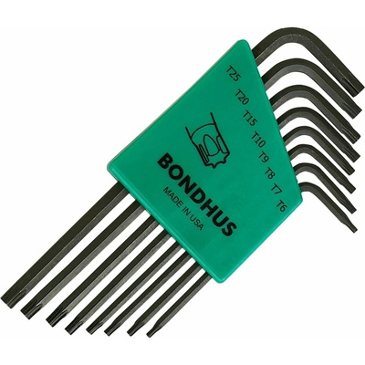 Bondhus sada torx klíčů 8ks T6-T25 TLX8S 31832