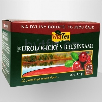 Vita Tea čaj Urologický s brusinkami 20 x 1,5 g