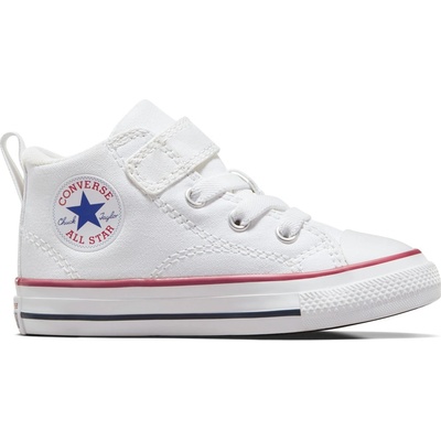 Converse Маратонки Converse Kids' Canvas High-Top Trainers - White/Red