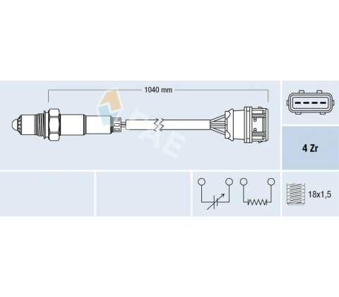 Lambda sonda FAE 77373