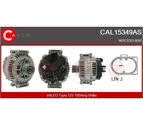 Generátor CASCO CAL15349AS