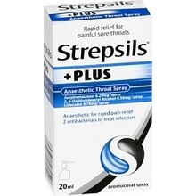 Strepsils Plus spray aer.ora.1 x 20 ml