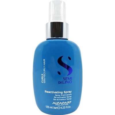 Alfaparf Milano Semi Di Lino Curls Wavy&Curly Hair Reactivating Spray 125 ml