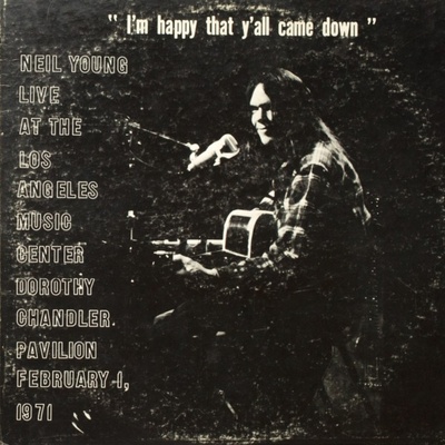 Dorothy Chandler Pavilion 1971 - Neil Young LP