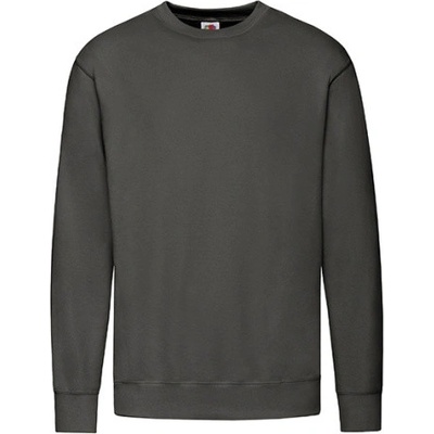Fruit of the Loom pánska mikina 62-156-0 Light Graphite Solid