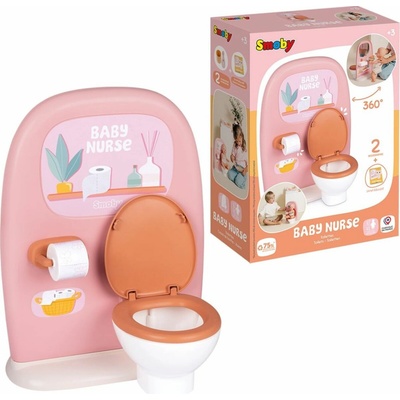 Smoby Baby Nurse Toaleta s kúpeľňou