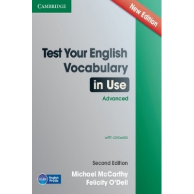 Test Your English Vocabulary in Use Advanced with Answers McCarthy Michael J.Paperback