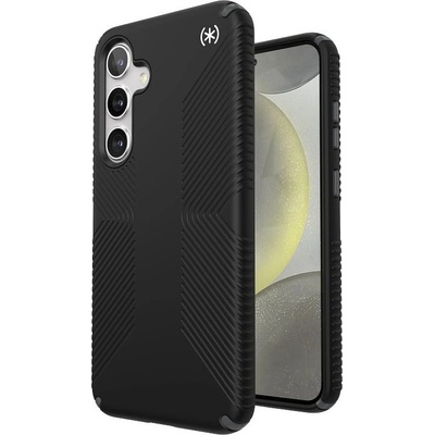 Speck Екстремен Калъф за Samsung S24, Speck Presidio 2 Grip Case, Черен (840168539093)