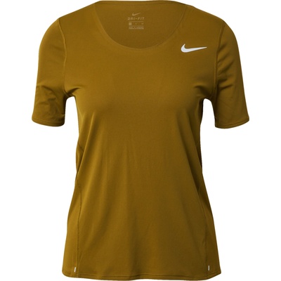 Nike Функционална тениска 'City Sleek' зелено, размер L