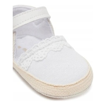 Mayoral dívčí espadrilky 9901 Bílé