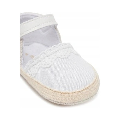 Mayoral dívčí espadrilky 9901 Bílé