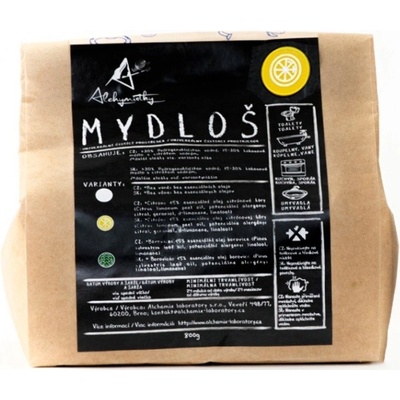 Alchymistky, Mydloš citron náhradní náplň 800 g – Zboží Dáma