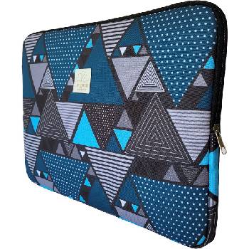 Anegami Калъф за лаптоп Anegami - Триъгълници, 13"-14 (LCS-1230081)