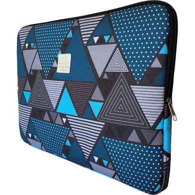 Anegami Калъф за лаптоп Anegami - Триъгълници, 13"-14 (LCS-1230081)