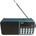 JOC Портативно радио JOC 6128BT - Bluetooth, FM радио, МP3 плеър, USB и SD card