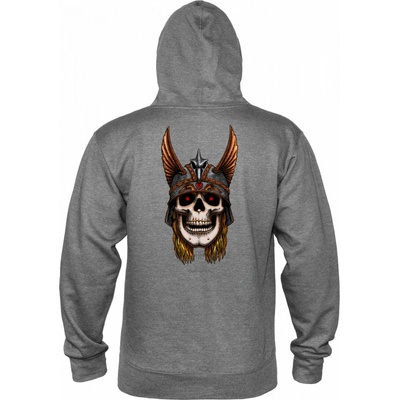POWELL PERALTA ANDERSON SKULL HOOD Gunmetal Heather