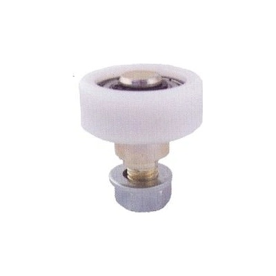 Polyamidové vodiace koliesko ø 43mm s ložiskom, M12