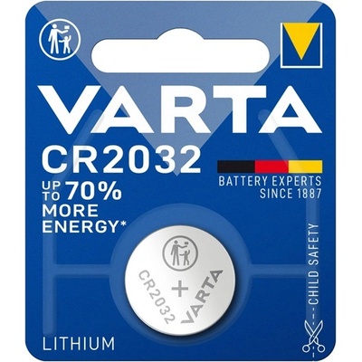 VARTA батерия с копче (cr2032, 3v, литиева) 1бр. /опаковка (06032101401)