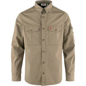 Fjällräven Мъжка риза с копчета Fjällräven Singi Trekking Shirt - Suede Brown (033-0583-1111)