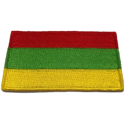 Vlajka, vyšívaná, zažehľovacia, Litva