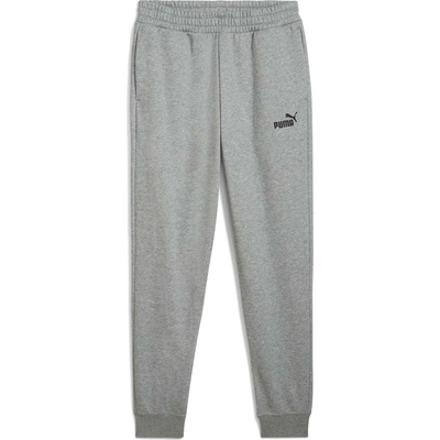 Puma ESSENTIALS NO.1 LOGO SWEAT PANTS TR CR Šedá černá