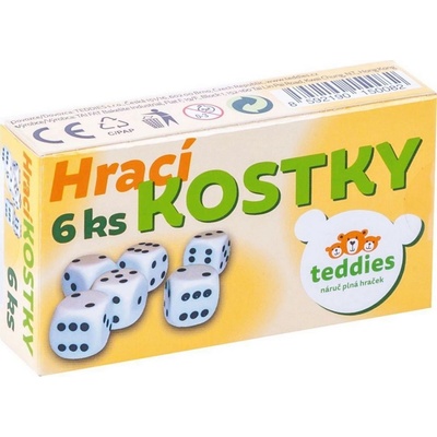 Hracie kocky 6 ks