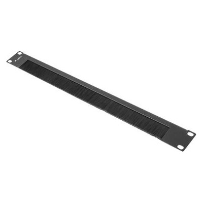 Lanberg 19" brush panel 1U AK-1103-B, black (AK-1103-B)
