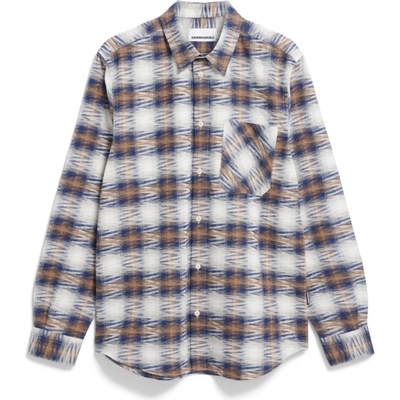 ARMEDANGELS Мъжка риза с копчета ARMEDANGELS Faalin Shirt - Mystic Swamp - размер XXL (033-2957-0115)