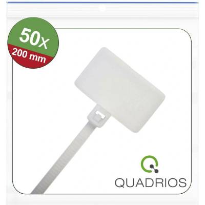 Quadrios 25CA581 25CA581 značení kabelů Potisknutelná plocha: 25 x 15 mm bílá 50 ks