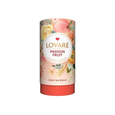 Lovare sypaný čierny čaj Passionfruit 80 g