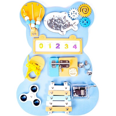 Aga4Kids Montessori Medveď modrý DS5769