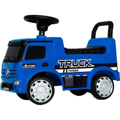 Kathay-Haster 2 Mercedes-Benz Antos dětské odrážedlo truck se zvukem a světly, modré