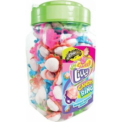 Johny Bee Ring Candy pudrové prsteny 170 ks 935 g