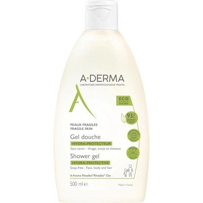 A-Derma Нежен измиващ гел за деца и възрастни A-Derma, 500 ml (15915)