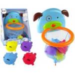 Leantoys Bath Toy Mini Basketball Dog Rubber Fish
