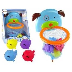 Leantoys Bath Toy Mini Basketball Dog Rubber Fish