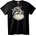 NOONEBRAND Тениска Стиймпанк Котка - 2XL, Black