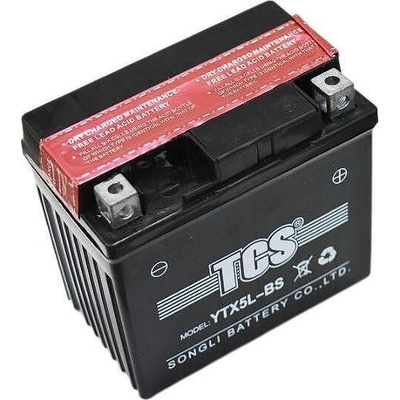 Мото акумулатор TCS AGM YTX5L-BS 5Ah R+ (71018)