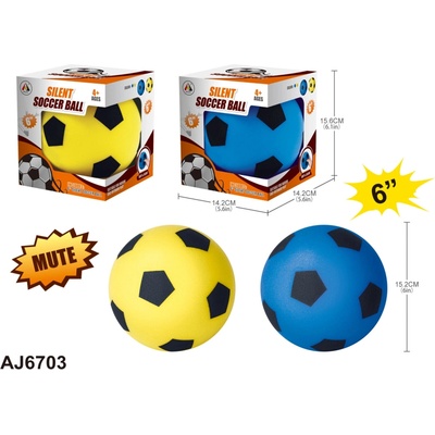 Wiky Míč tichý fotbal 15 cm